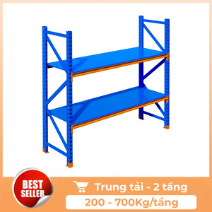 Kệ trung tải vũng tàu 2 tầng