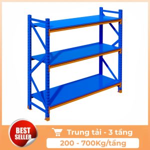 Kệ trung tải vũng tàu 3 tầng